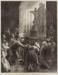 Before Leaving for the War, a Scene in Brittany